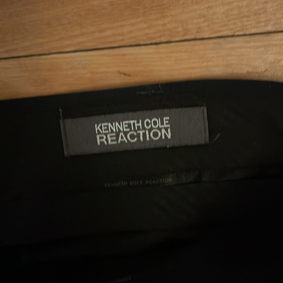 Kenneth Cole Navy Dress Pants 38x32 Navy - Picture 2 of 4